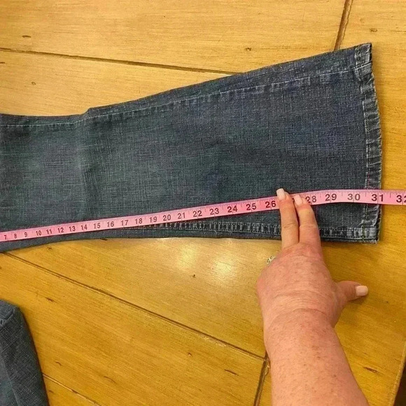 Lee Womens Rider Boot Cut Blue Jeans 10 - Picture 7 of 15